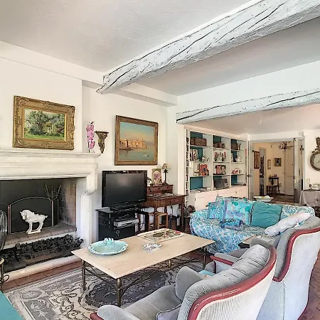 Villa Familiale Cap D'antibes 7 Personnes