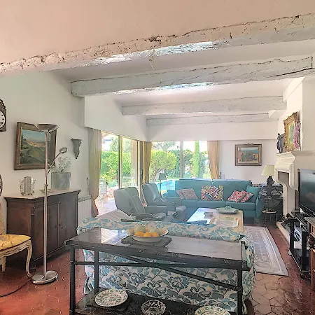 Villa Familiale Cap D'antibes 7 Personnes *